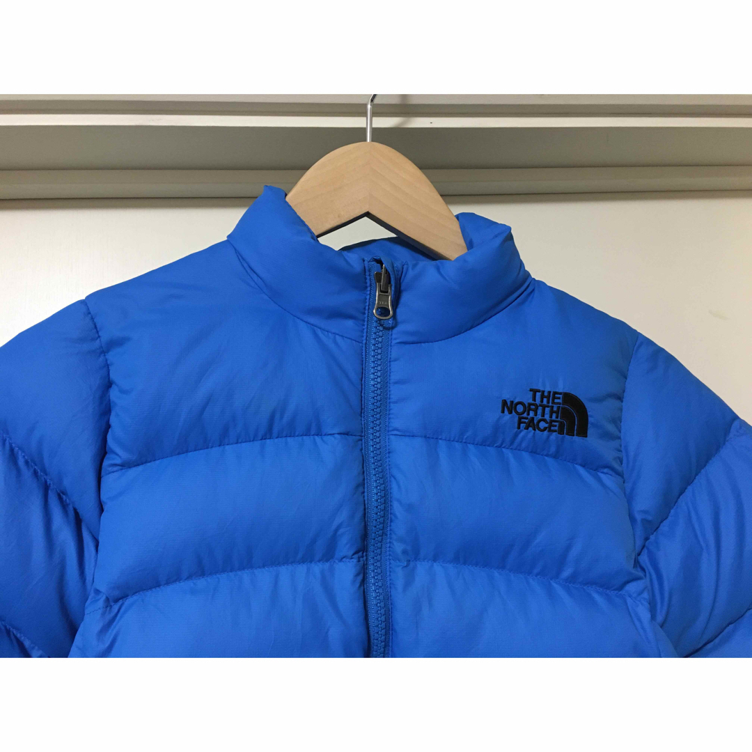 THE NORTH FACE(ザノースフェイス)のノースフェイス アコンカグア ジャケット 120 ダウンジャケット ブルー キッズ/ベビー/マタニティのキッズ服男の子用(90cm~)(ジャケット/上着)の商品写真