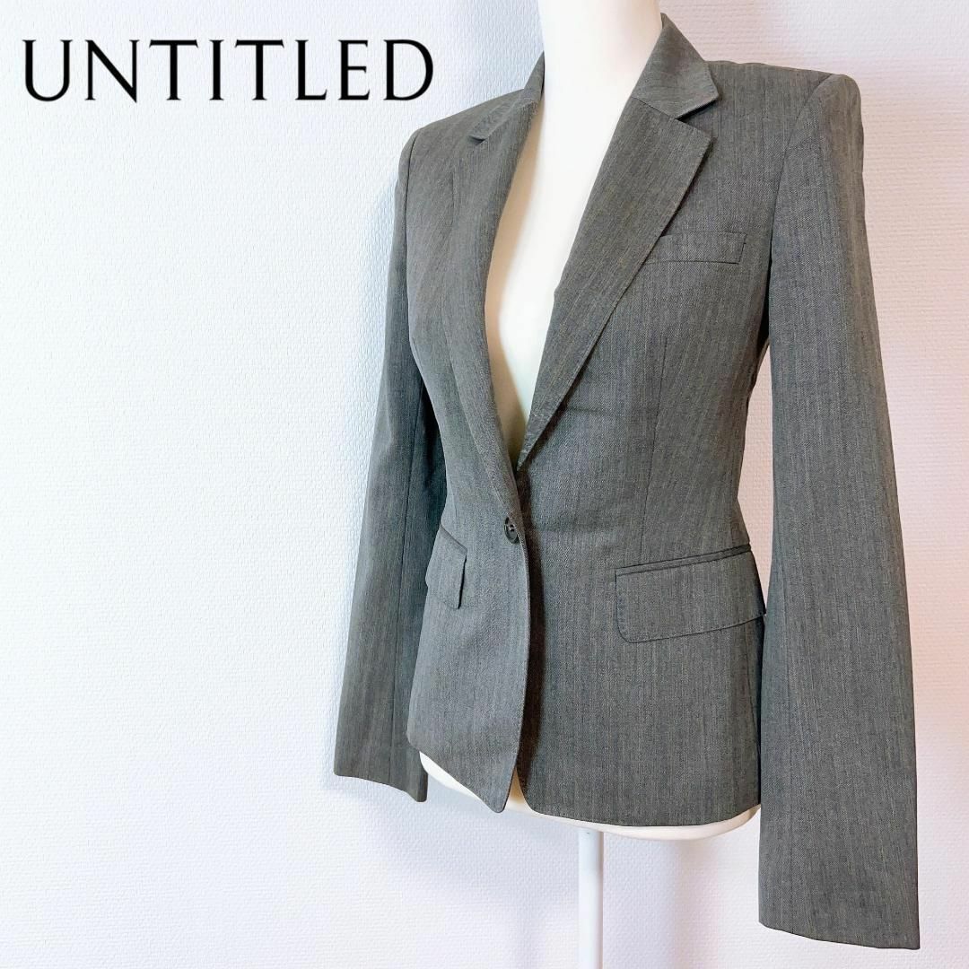 UNTITLED - UNTITLED ON CLOSET ウール テーラードジャケット ...