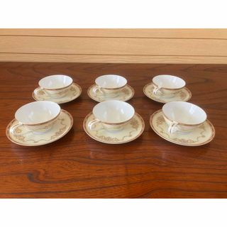 ノリタケ(Noritake)のオールドノリタケ 1802 カップ&ソーサー×6(グラス/カップ)