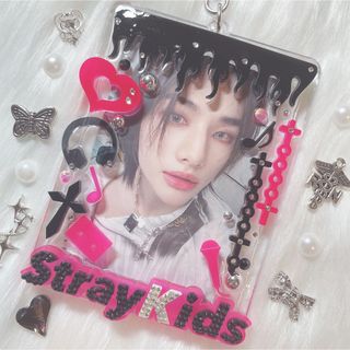 ストレイキッズ(Stray Kids)の122♡Straykids 樂star トレカキーホルダー トレカケース スキズ(アイドルグッズ)