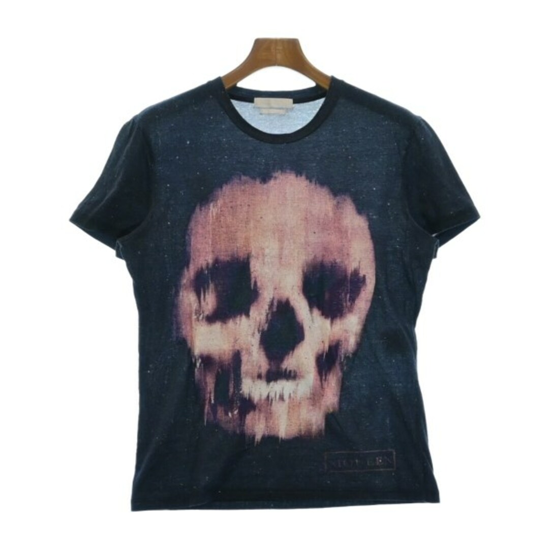 Alexander McQueen(アレキサンダーマックイーン)のALEXANDER MCQUEEN Tシャツ・カットソー -(M位) 紺 【古着】【中古】 メンズのトップス(Tシャツ/カットソー(半袖/袖なし))の商品写真