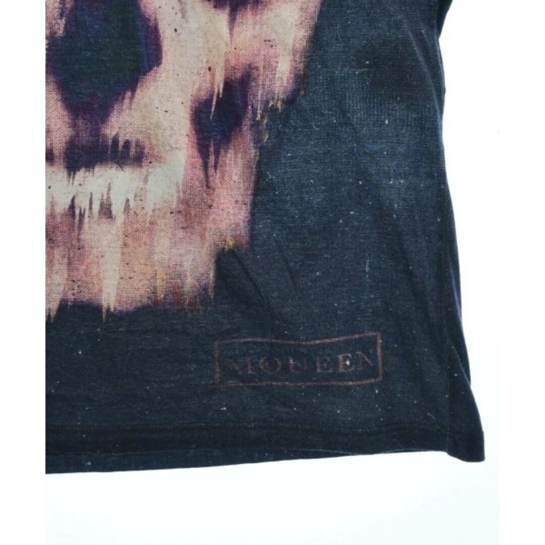 Alexander McQueen(アレキサンダーマックイーン)のALEXANDER MCQUEEN Tシャツ・カットソー -(M位) 紺 【古着】【中古】 メンズのトップス(Tシャツ/カットソー(半袖/袖なし))の商品写真