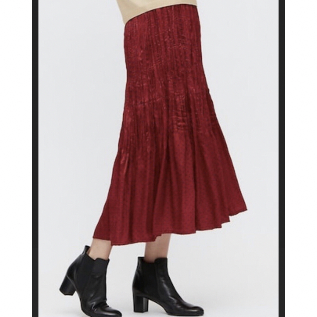 UNIQLO(ユニクロ)のUNIQLO INES DE LA FRESSANGE ロングスカート レディースのスカート(ロングスカート)の商品写真