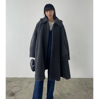 クラネ(CLANE)のCLANE VOLUME FLARE BOA COAT HL-(ロングコート)