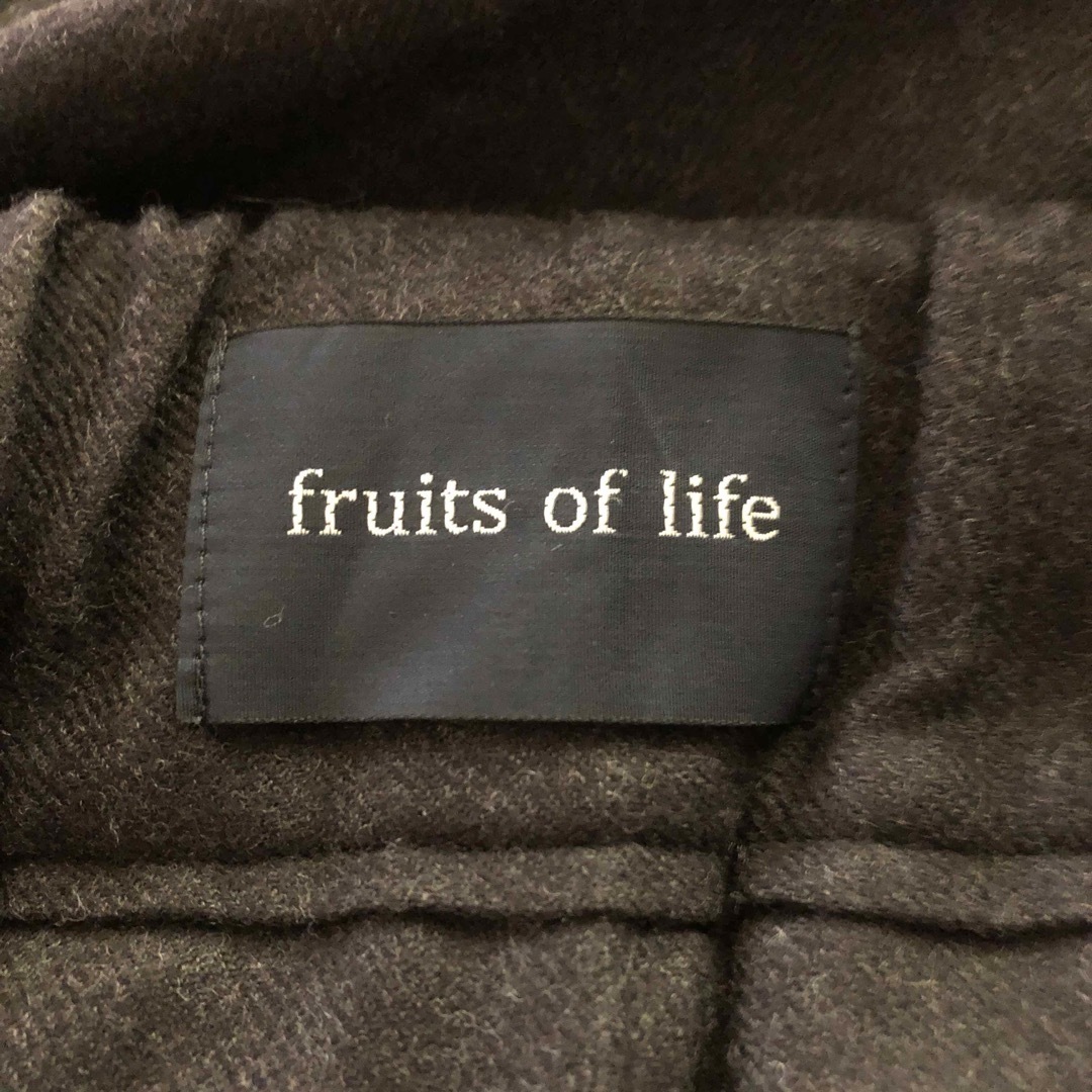 fruits of life /  ウールタックスカート  レディースのスカート(ロングスカート)の商品写真