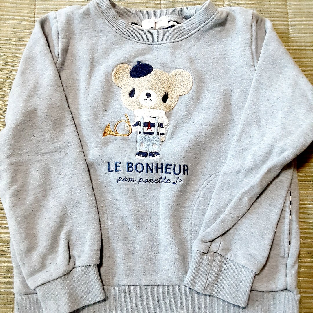 pom ponette(ポンポネット)のトレーナー　150 キッズ/ベビー/マタニティのキッズ服女の子用(90cm~)(Tシャツ/カットソー)の商品写真