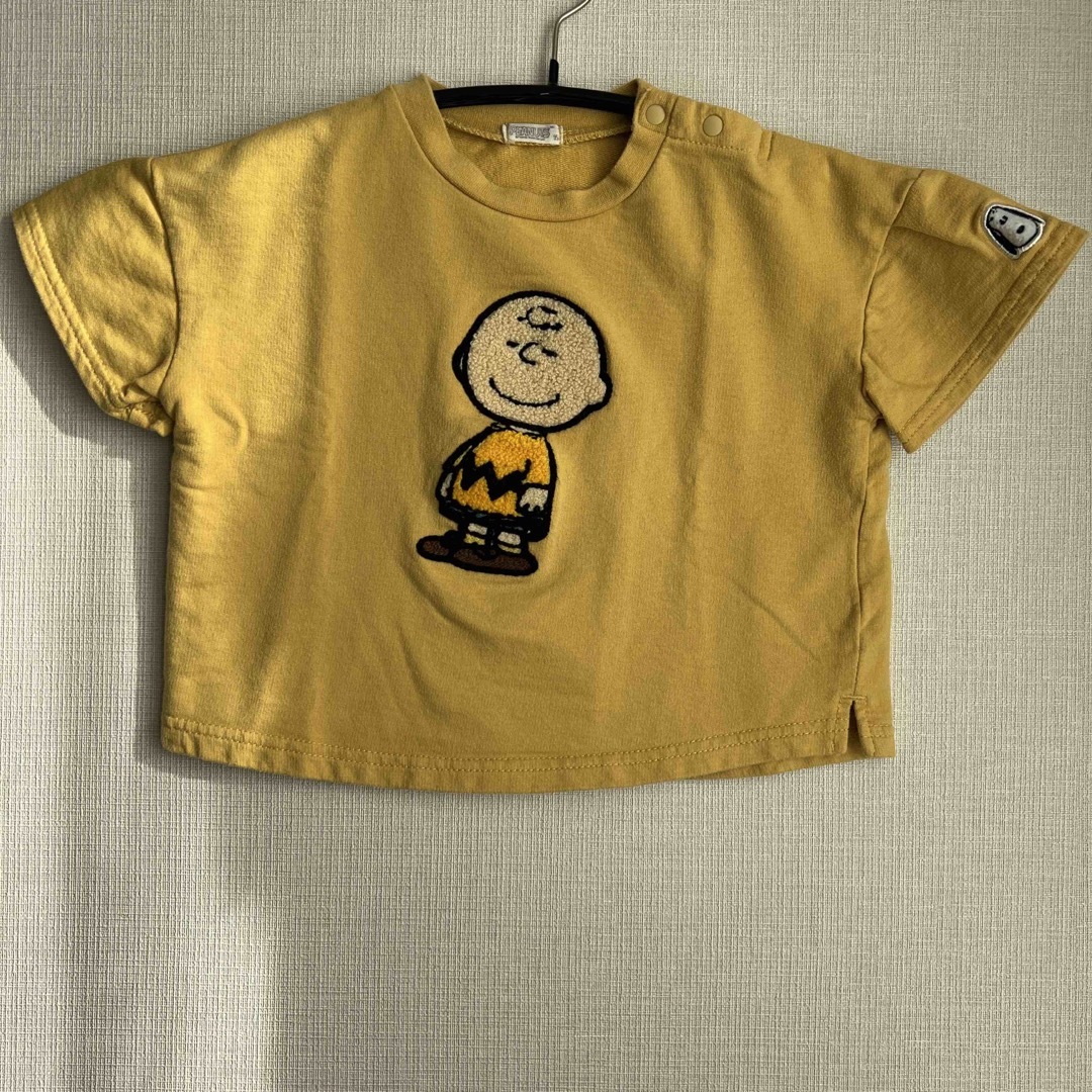 PEANUTS(ピーナッツ)のチャーリーブラウン　95  半袖　キッズ キッズ/ベビー/マタニティのキッズ服男の子用(90cm~)(Tシャツ/カットソー)の商品写真