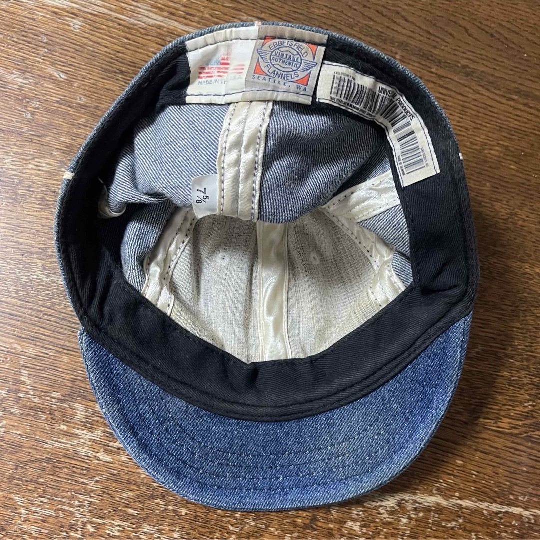 EBBETS FIELD FLANNEL(エベッツフィールドフランネル)のエベッツ フィールド フランネルズ ベースボールキャップ7-5/8 メンズの帽子(キャップ)の商品写真