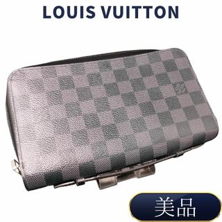 ルイヴィトン(LOUIS VUITTON)のルイヴィトン N41503 ダミエグラフィット ジッピーXL ラウンドファスナー(長財布)