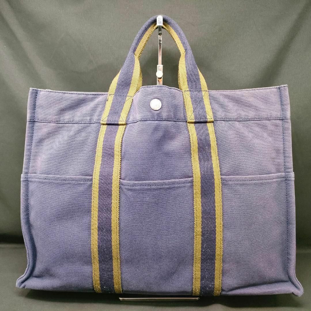 Hermes - エルメス キャンバス フールトゥMM トートバッグの通販 by