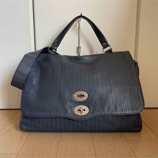 ザネラート(ZANELLATO)のザネラート ZANELLATO 2wayショルダーバッグポスティーナ中古ネイビー(ショルダーバッグ)