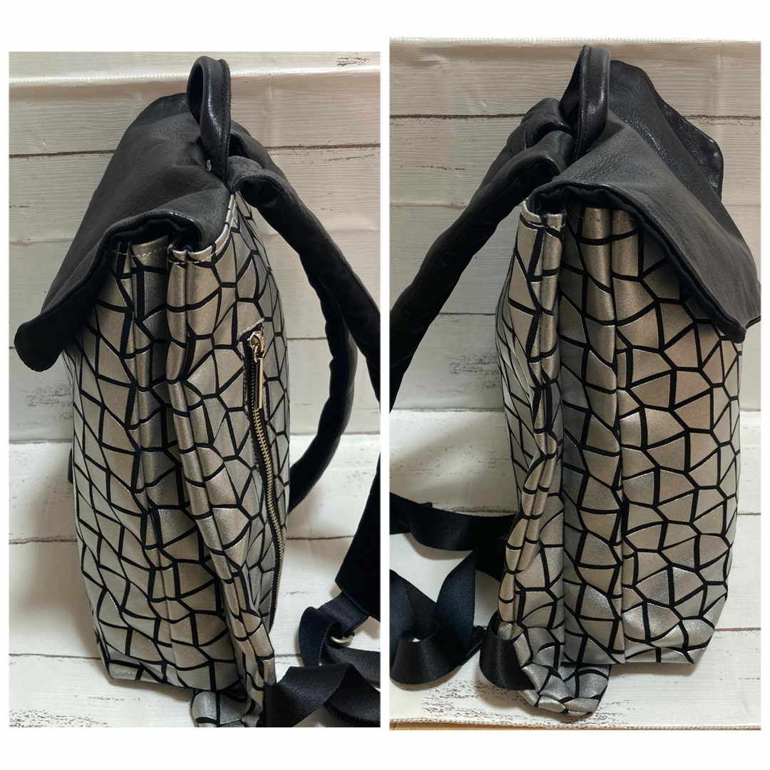 chi.wata チワタ backpack バックパック リュック シルバーの chi.wata チワタ backpack バックパック リュック シルバーの