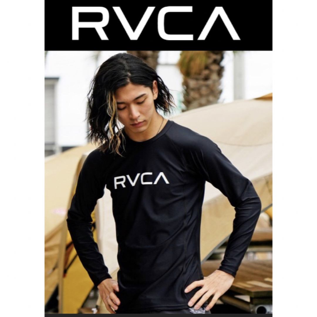 RVCA ルーカ 長袖 ラッシュガード ロンT アンダーウェア インナー メンズ