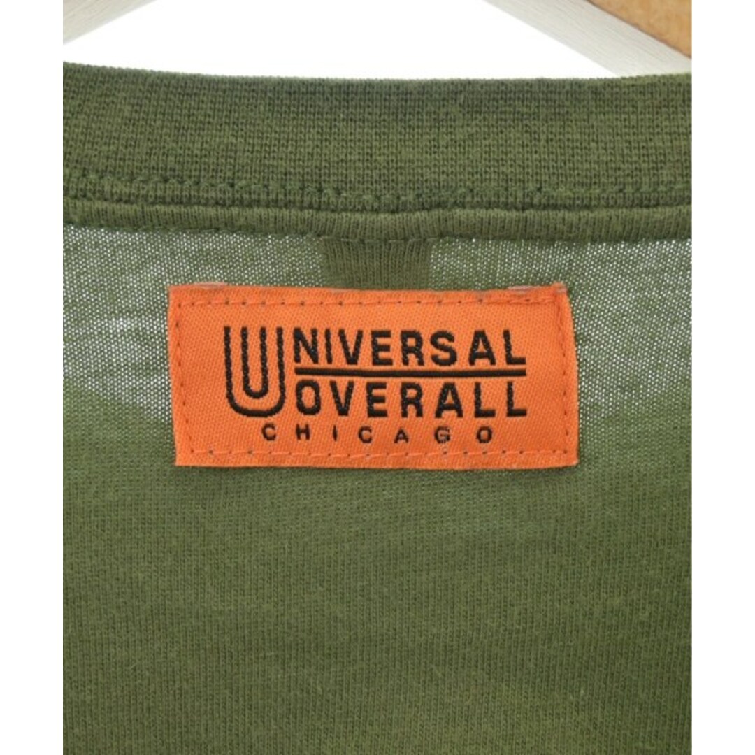 UNIVERSAL OVERALL(ユニバーサルオーバーオール)のUNIVERSAL OVERALL Tシャツ・カットソー 120 カーキ 【古着】【中古】 キッズ/ベビー/マタニティのキッズ服女の子用(90cm~)(Tシャツ/カットソー)の商品写真