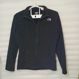 ザノースフェイス(THE NORTH FACE)の76♪US古着ザ・ノースフェイス 裏ボアフリースブラックUS-M(日本L)(ナイロンジャケット)