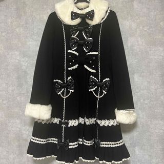 Angelic Pretty　アンジェリックプリティ　コート　ブラック　ゴスロリ