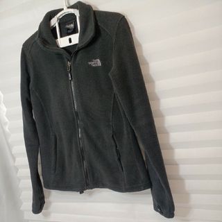 ザノースフェイス(THE NORTH FACE)の76♪US古着ザ・ノースフェイスフリースジャケットブラックUS-M日本L(ナイロンジャケット)