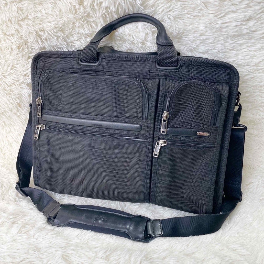 TUMI(トゥミ)のTUMI　アルファ　2way　ビジネスバッグ　A4収納可　黒 メンズのバッグ(ビジネスバッグ)の商品写真