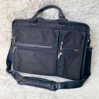 トゥミ(TUMI)のTUMI　アルファ　2way　ビジネスバッグ　A4収納可　黒(ビジネスバッグ)