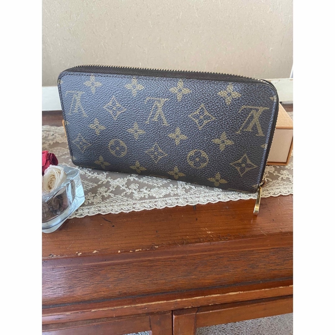 LOUIS VUITTON(ルイヴィトン)の【美品】ルイヴィトン　ジッピーウォレット　長財布 レディースのファッション小物(財布)の商品写真