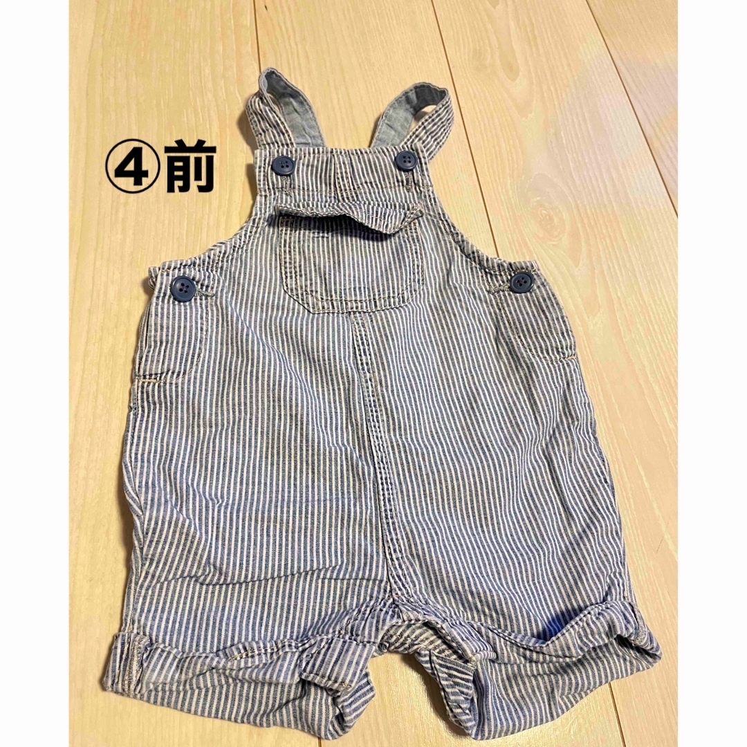 babyGAP(ベビーギャップ)のbabyGAP ロンパース まとめ売り 夏服 3-6month キッズ/ベビー/マタニティのベビー服(~85cm)(ロンパース)の商品写真