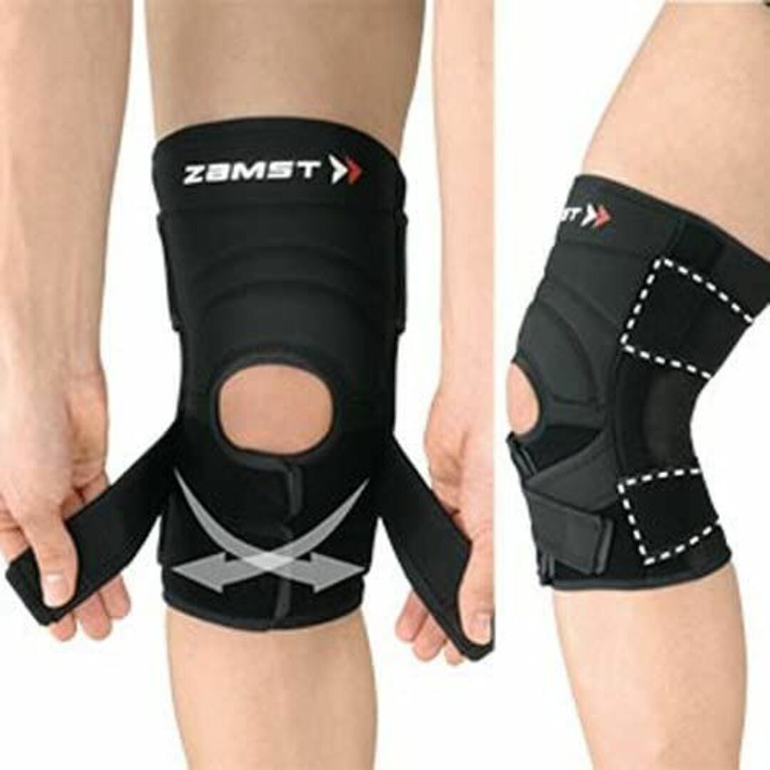 ZAMST(ザムスト)のZAMST(ザムスト) ZK-7 膝用サポーター 左右兼用 スポーツ全般 L スポーツ/アウトドアのトレーニング/エクササイズ(トレーニング用品)の商品写真