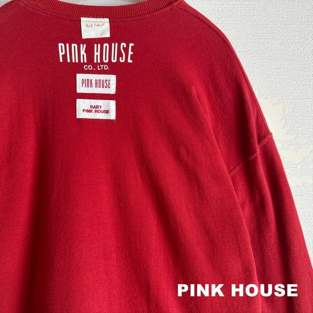 PINK HOUSE(ピンクハウス)の【PINK HOUSE】KARL HELMUT別注 スウェット Lサイズ レディースのトップス(トレーナー/スウェット)の商品写真