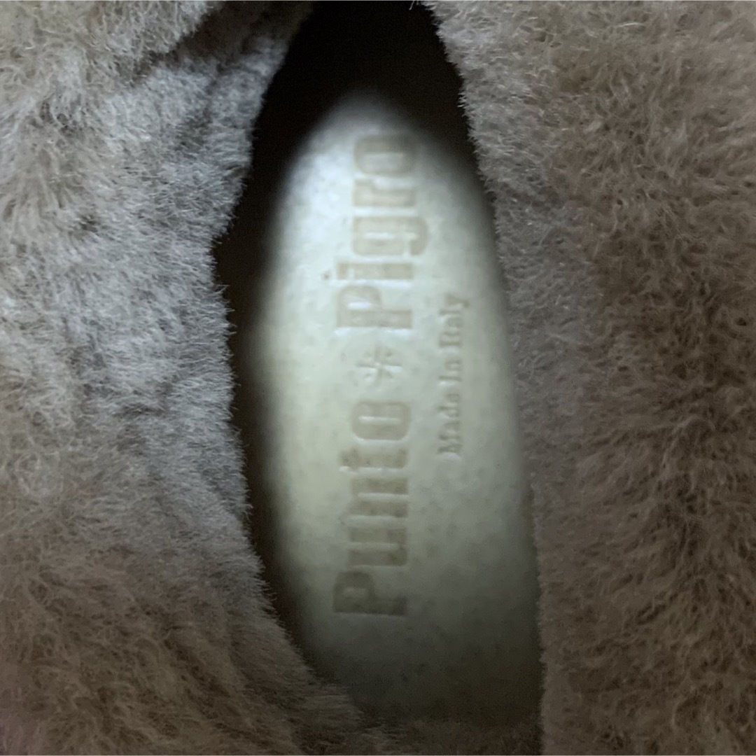 Punto Pigro(プントピグロ)の最終値下げ《Punto Pigro》レザームートンブーツ レディースの靴/シューズ(ブーツ)の商品写真