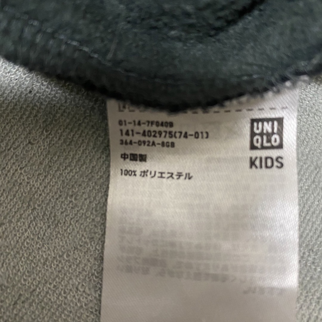 UNIQLO(ユニクロ)のユニクロ　フリースジップアップアウタージャケット　迷彩 キッズ/ベビー/マタニティのキッズ服男の子用(90cm~)(ジャケット/上着)の商品写真