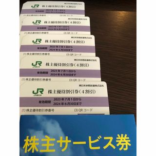 ジェイアール(JR)のJR東日本株主優待割引券(鉄道乗車券)