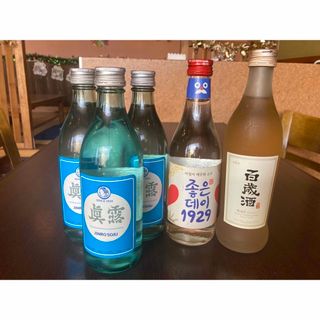 即購入OK⭕️韓国焼酎 マッコリ飲み比べセット(焼酎)