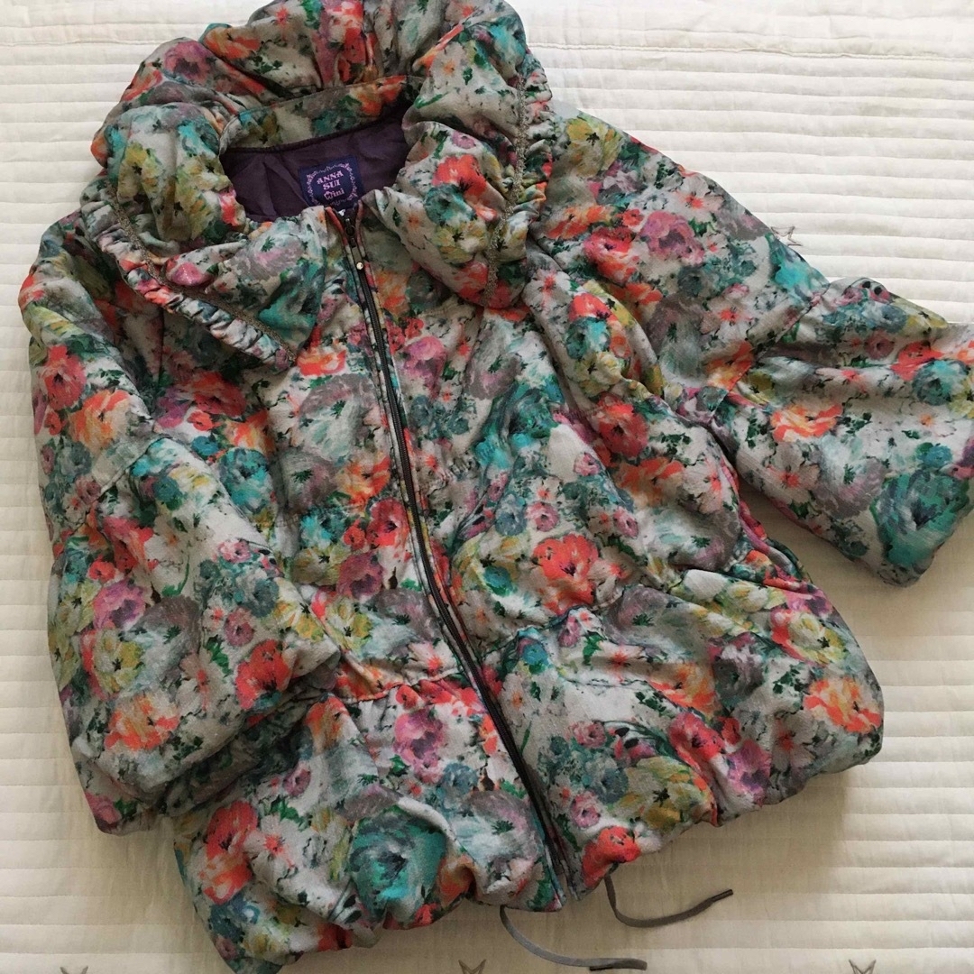 新品ANNASUI mini アナスイミニ 中綿コートLサイズ(130〜140)