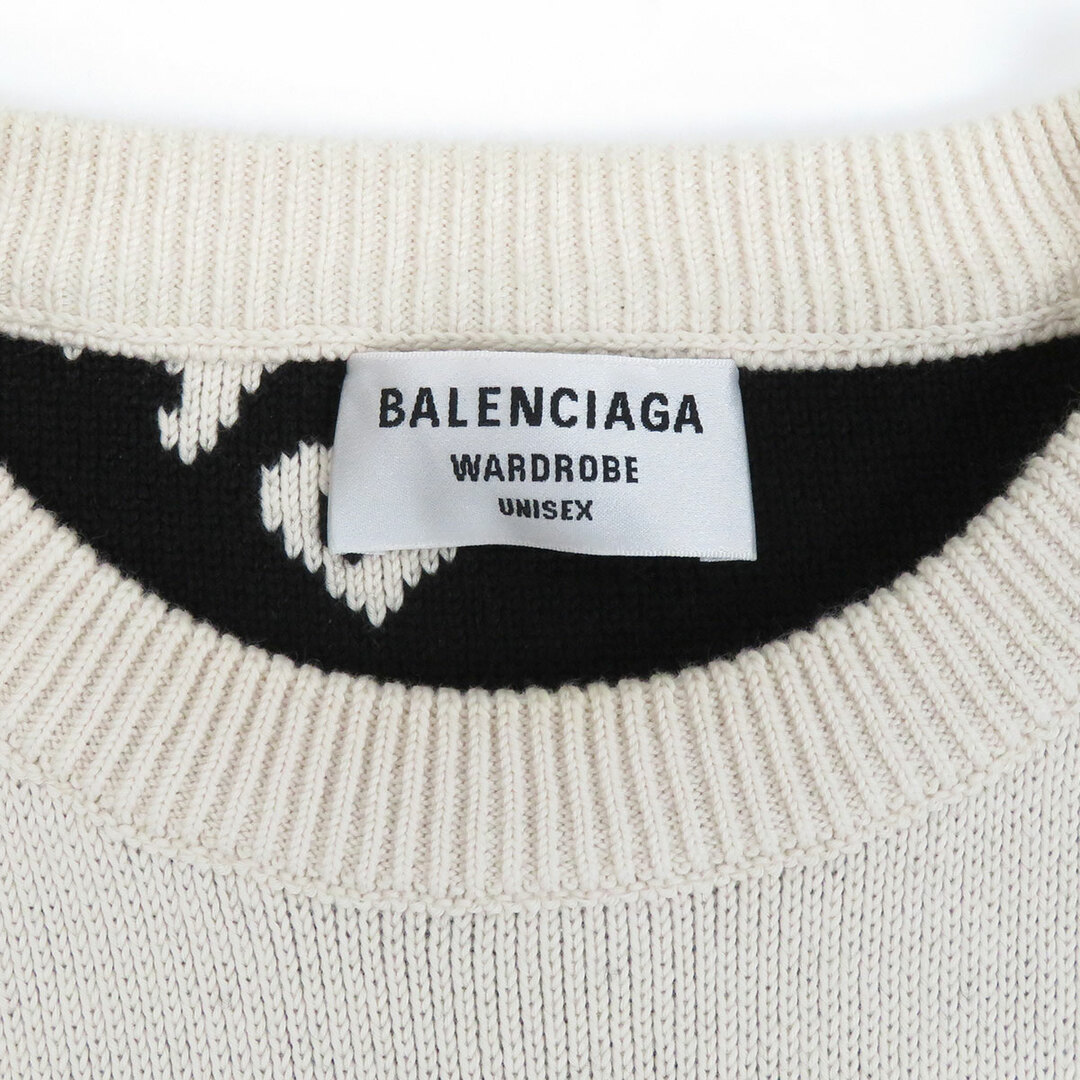 Balenciaga - バレンシアガ 総柄 ロゴ ニット 657528 ユニセックス