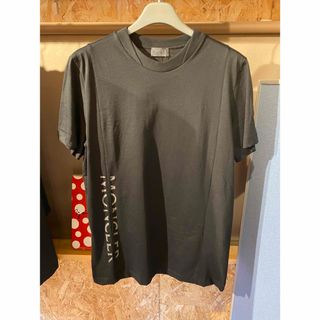 モンクレール サイドロゴ Tシャツ ブラック MONCLER 半袖Tシャツ