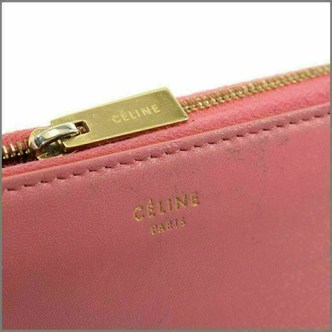 celine - 【全額返金保証・送料無料】セリーヌの長財布・正規品