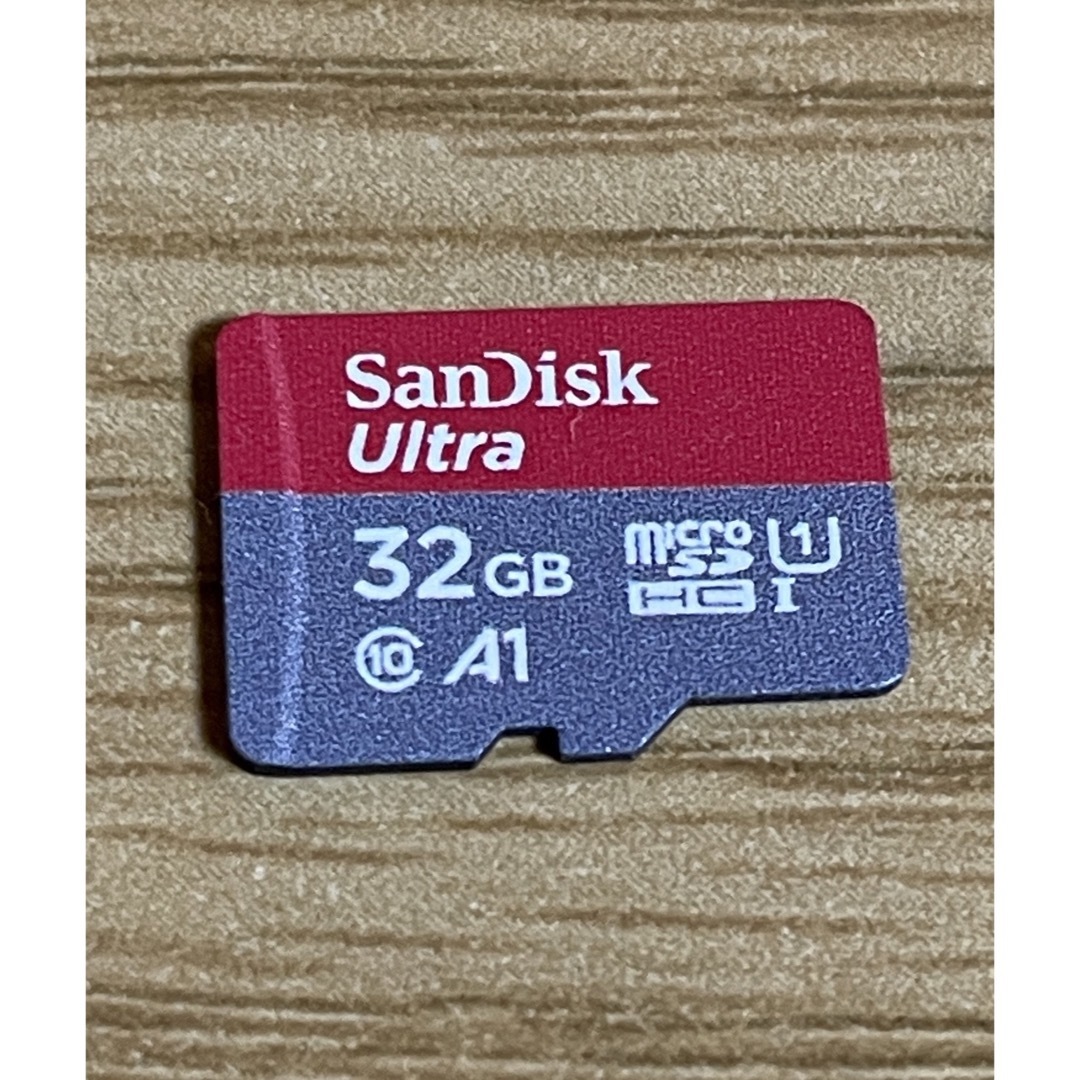 SanDisk(サンディスク)のSanDisk ultra microSDカード 32GB 中古品 スマホ/家電/カメラのスマートフォン/携帯電話(その他)の商品写真