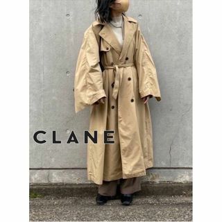 クラネ(CLANE)のCLANE バックフリルスリーブトレンチコート クラネ(トレンチコート)