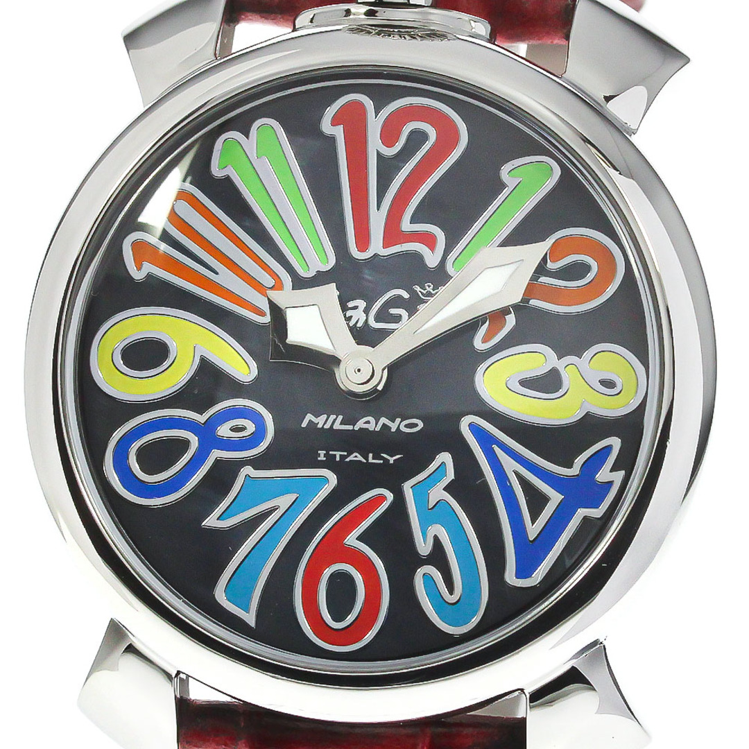 GaGa MILANO(ガガミラノ)のガガミラノ GaGa MILANO 5020.2 マヌアーレ40 クォーツ レディース 保証書付き_782263 レディースのファッション小物(腕時計)の商品写真