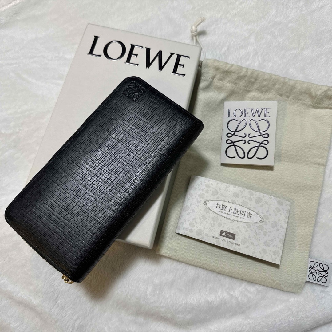 【USED】LOEWE 長財布
