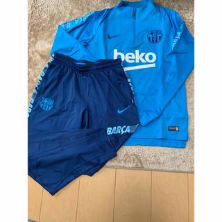 ナイキ(NIKE)のNIKE バルセロナ　ドリルトップ　m スカイブルー(ジャージ)