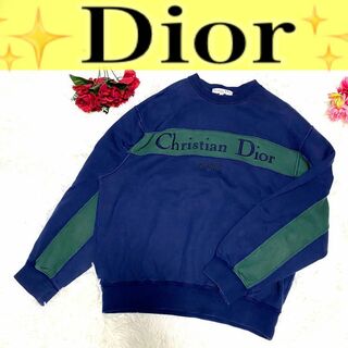 Christian Dior - ✨希少✨ディオール スウェット ブルー グリーンの ...