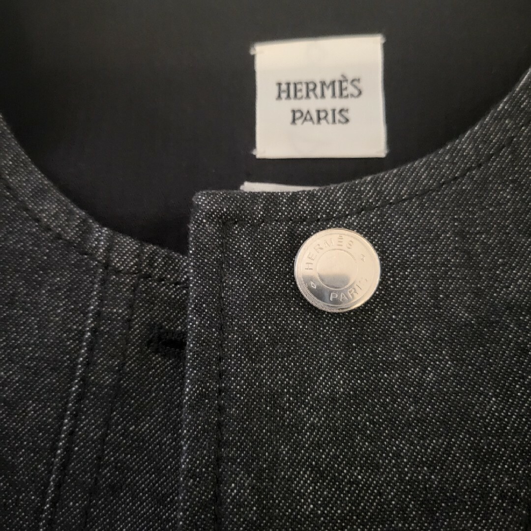 Hermes(エルメス)のHERMES デニム ジャケット レディースのジャケット/アウター(Gジャン/デニムジャケット)の商品写真