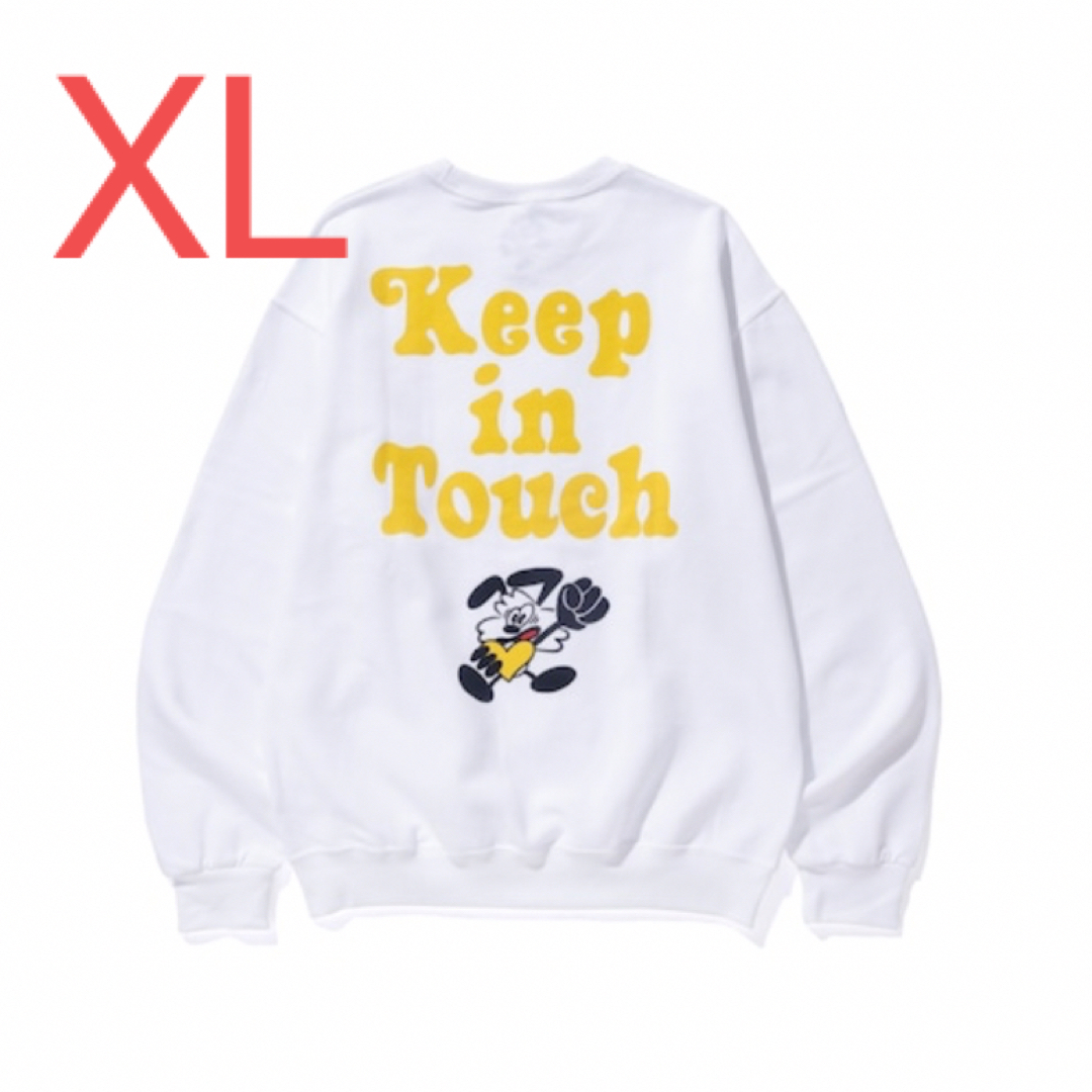 VERDY ヴェルディ  KEEP IN TOUCH SWEAT CREWGirlsDon