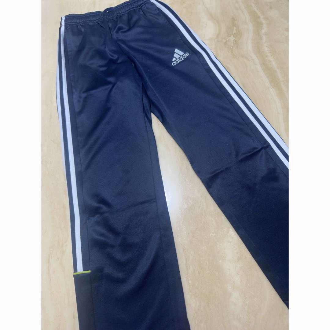 adidas(アディダス)のアディダス　ジャージ上下　160cm イエロー キッズ/ベビー/マタニティのキッズ服男の子用(90cm~)(その他)の商品写真