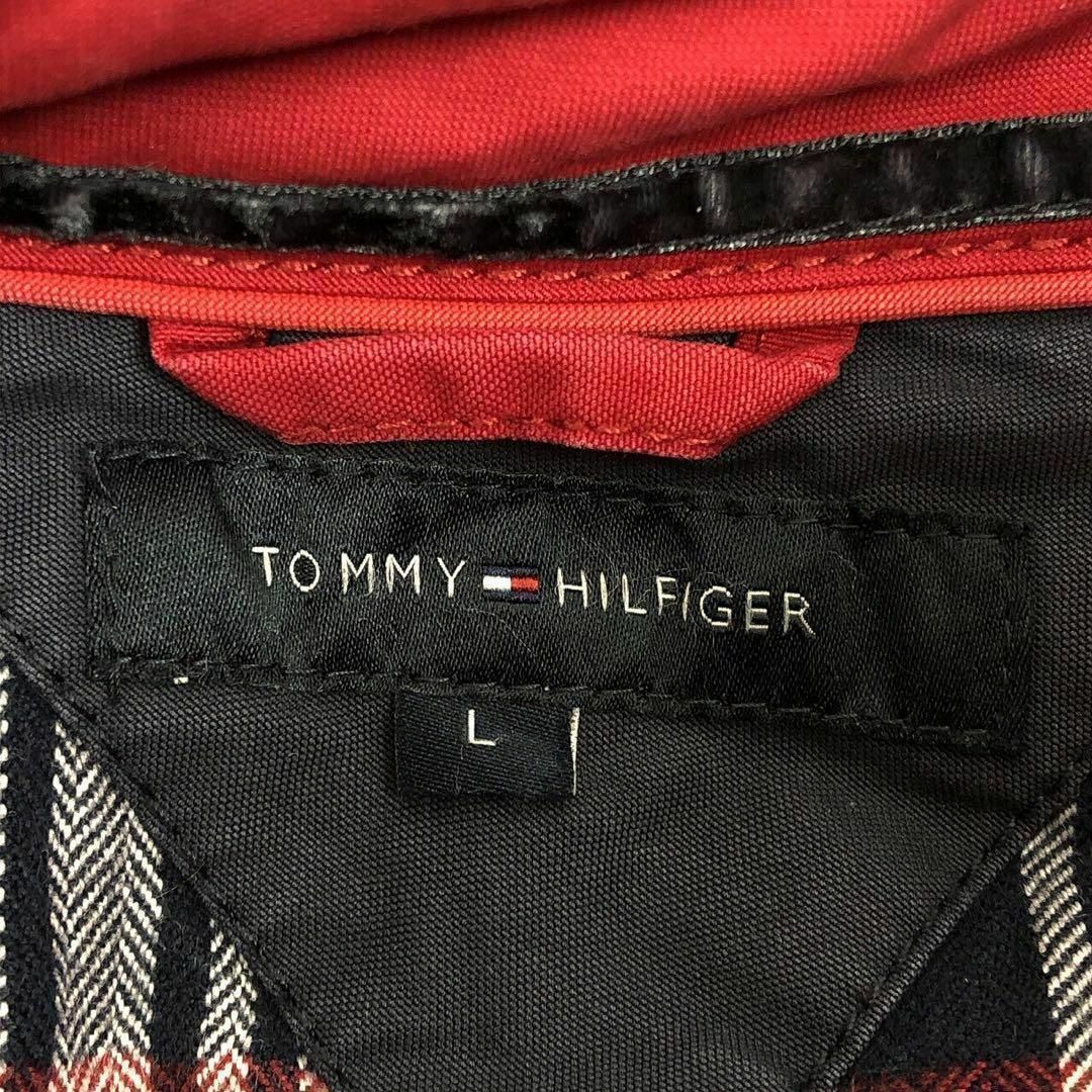 TOMMY HILFIGER(トミーヒルフィガー)のトミーヒルフィガー 刺繍ワンポイントロゴ スイングトップ ジャケット ゆるだぼ メンズのジャケット/アウター(ブルゾン)の商品写真