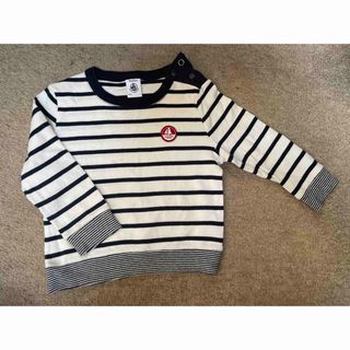 プチバトー(PETIT BATEAU)のプチバトー　ボーダーtシャツ　18m/81cm(Ｔシャツ)