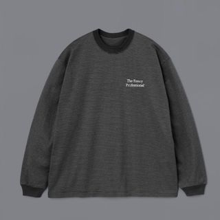 ワンエルディーケーセレクト(1LDK SELECT)のennoy L/S BORDER T-SHIRTS  BLACK × WHITE(Tシャツ/カットソー(七分/長袖))