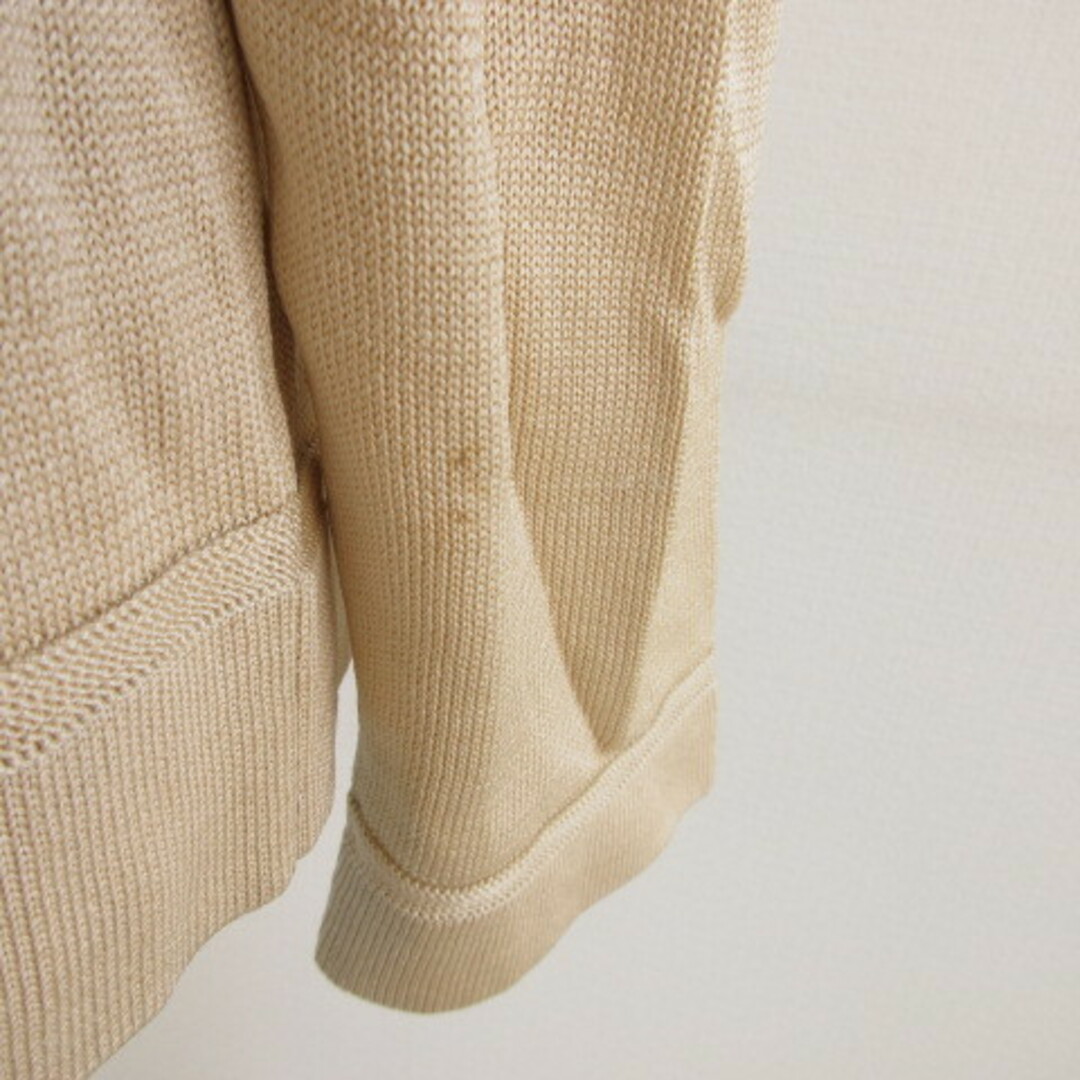 other(アザー)のS.C.E.  ニット セーター 長袖 薄手 シルク ベージュ 40 *T233 レディースのトップス(ニット/セーター)の商品写真