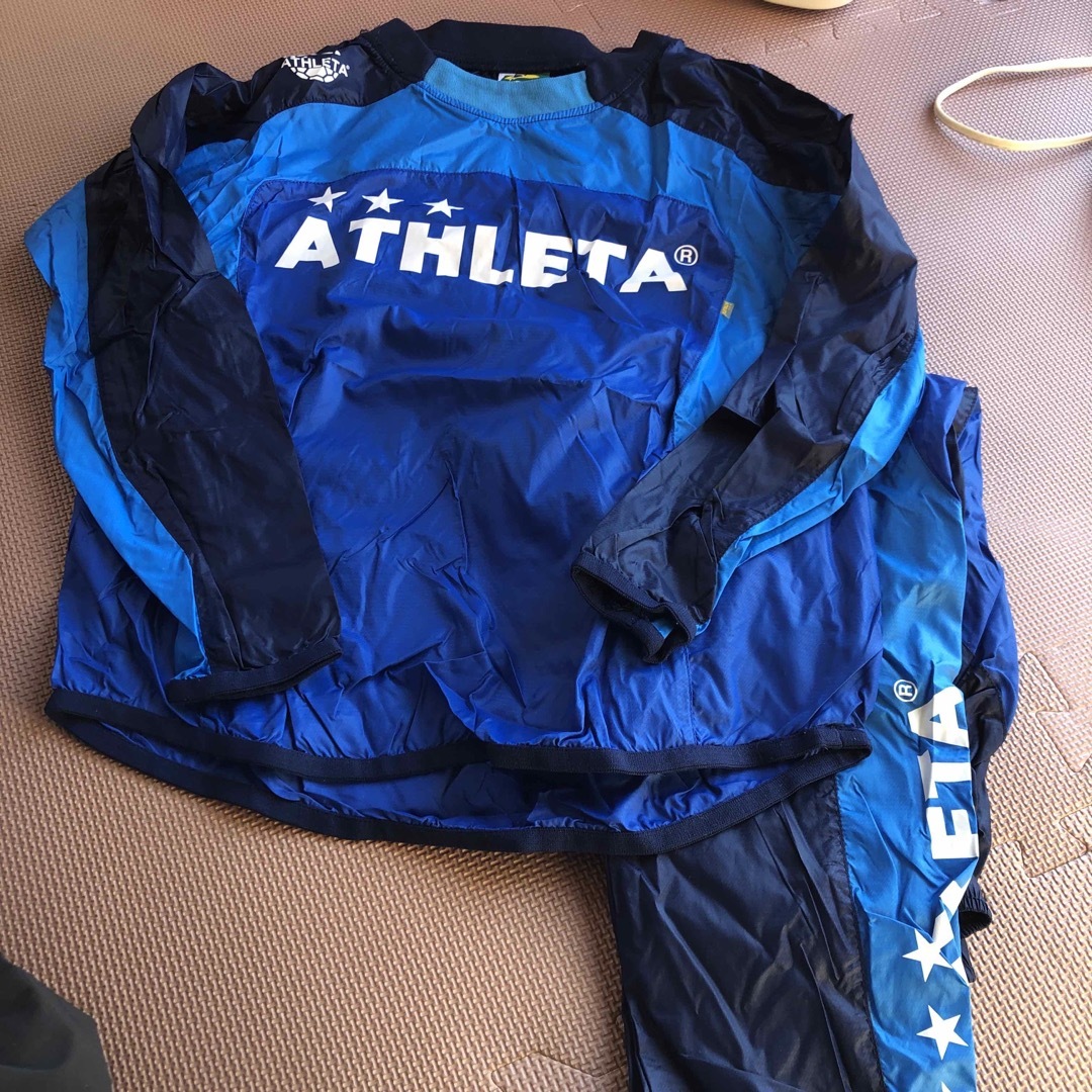 ATHLETA(アスレタ)のアスレタ サッカー ピステ上下 スポーツ/アウトドアのサッカー/フットサル(ウェア)の商品写真