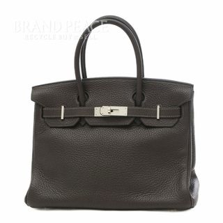 エルメス(Hermes)のエルメス バーキン30 トリヨン エベンヌ シルバー金具 H刻印 ※ソルド品(ハンドバッグ)